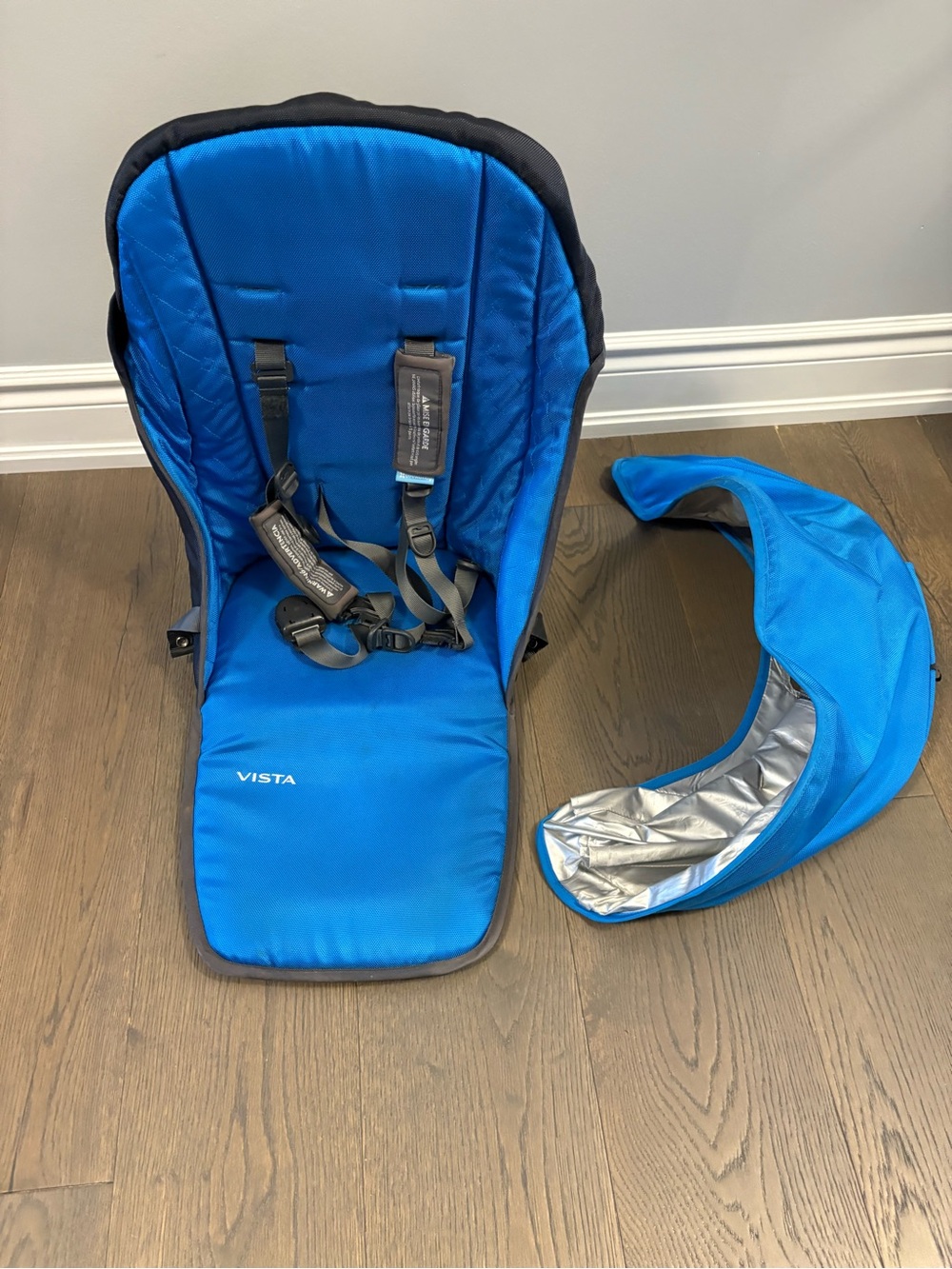Uppababy vista toddler seat fabric replacement